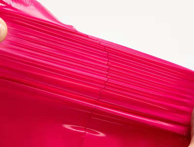 平房玫红色快递袋-05